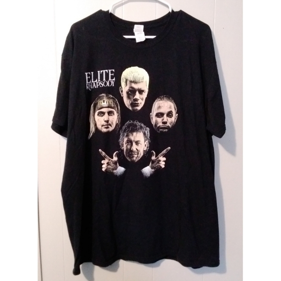 Gildan Other - AEW Elite Raphsody Black T-Shirt | Men's 2X